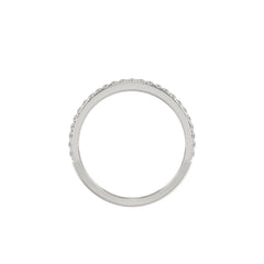 LADIES RING 0.20CT ROUND DIAMOND 14K WHITE GOLD