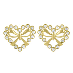 LADIES PENDANT WITH CHAIN 0.13CT ROUND DIAMOND 10K YELLOW GOLD
