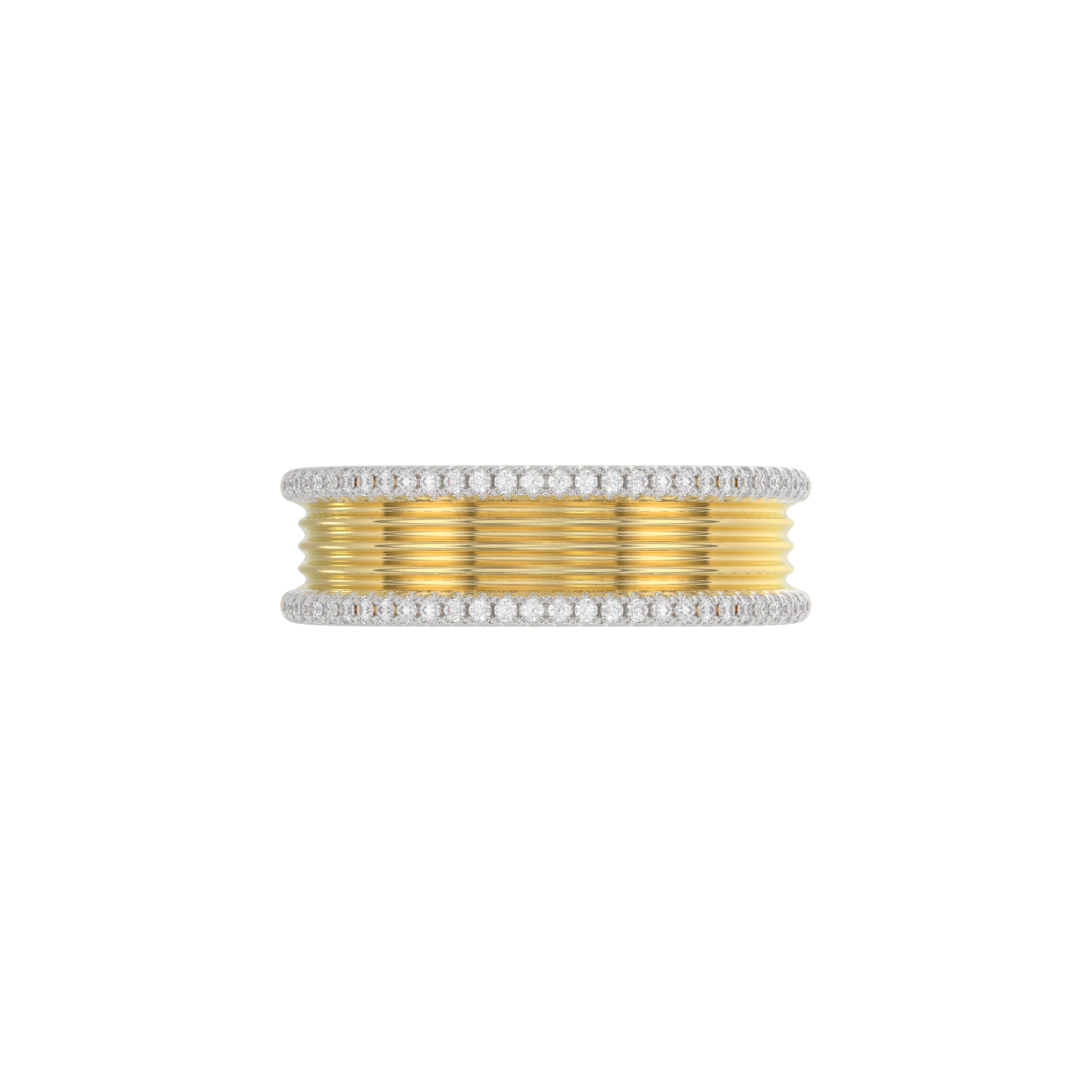 LADIES RING 0.20CT ROUND DIAMOND 10K YELLOW GOLD