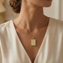Elegant Ladies 0.20Ct Round Diamond �N Alphabet Fashion Pendant With Chain � 10K Yellow Gold