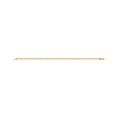 14K YELLOW GOLD 5.00CT ROUND DIAMOND MEN'S TENNIS BRACELET