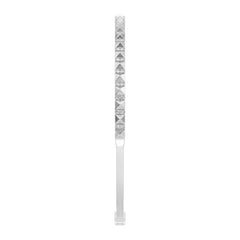 9K WHITE GOLD 1/5CT ROUND DIAMOND LADIES BANGLE