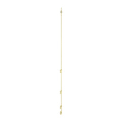 10K YELLOW GOLD 1.00CT ROUND DIAMOND LADIES NECKLACE