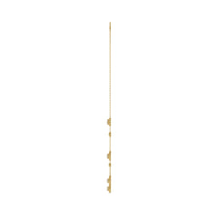 14K YELLOW GOLD 1 1/2CT ROUND DIAMOND LADIES NECKLACE