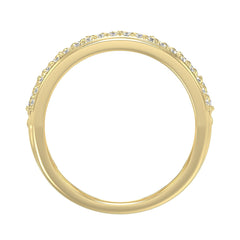 14K Yellow Gold Ladies Fashion Ring with 1.00 CT Round & Marquise Diamonds