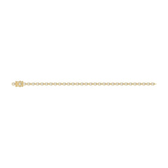 Elegant Pear Shape Diamond Ladies Tennis Bracelet in 14K Yellow Gold 3 1/2CT (Color F-G -Clarity VS1/VS2)
