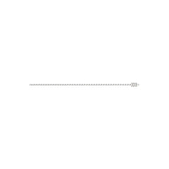 Luxury Emerald Shape Diamond Ladies Tennis Bracelet in 14K White Gold 4 1/2CT (Color F-G -Clarity VS1/VS2)